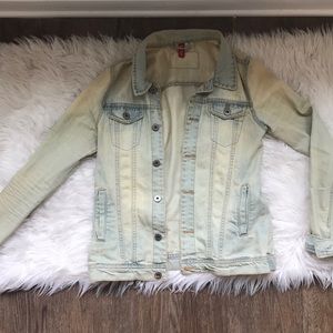 H&M distressed jean jacket
